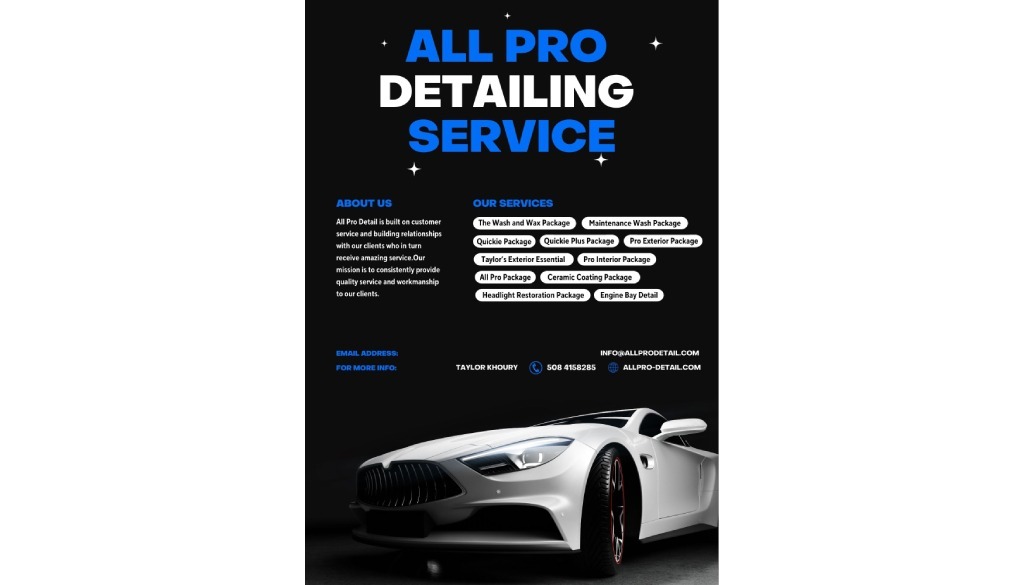 We Code It Out - All Pro Detail